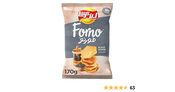 LAYS FORNO BLACK PEPPER POTATO CHIPS 160G-img