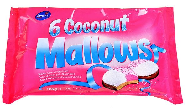 BURTONS FOODS MALLOWS 6 COCONUT 125G-img