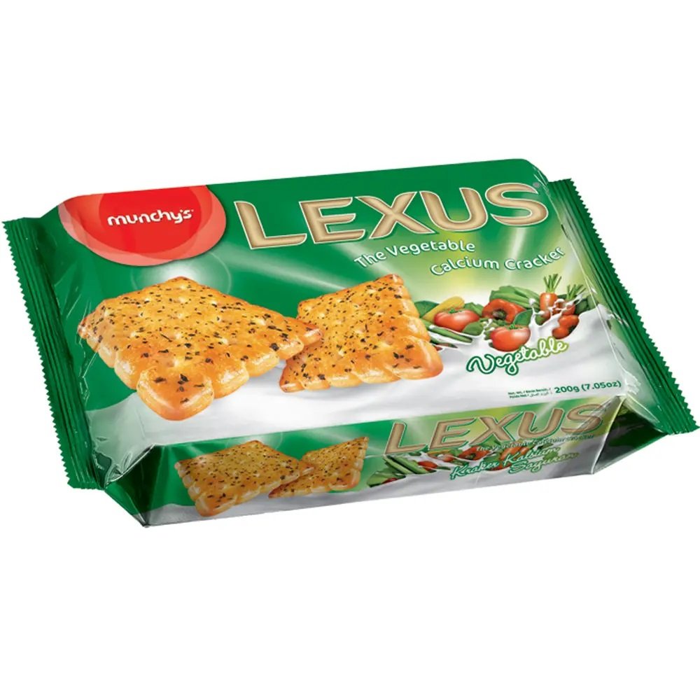 MUNCHYS LEXUS THE VEGETABLE CALCIUM CRACKER 200G-img