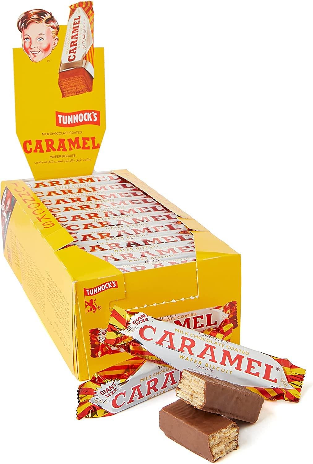 TUNNOCKS CARAMEL WAFER BISCUITS 48PCS*30G-img