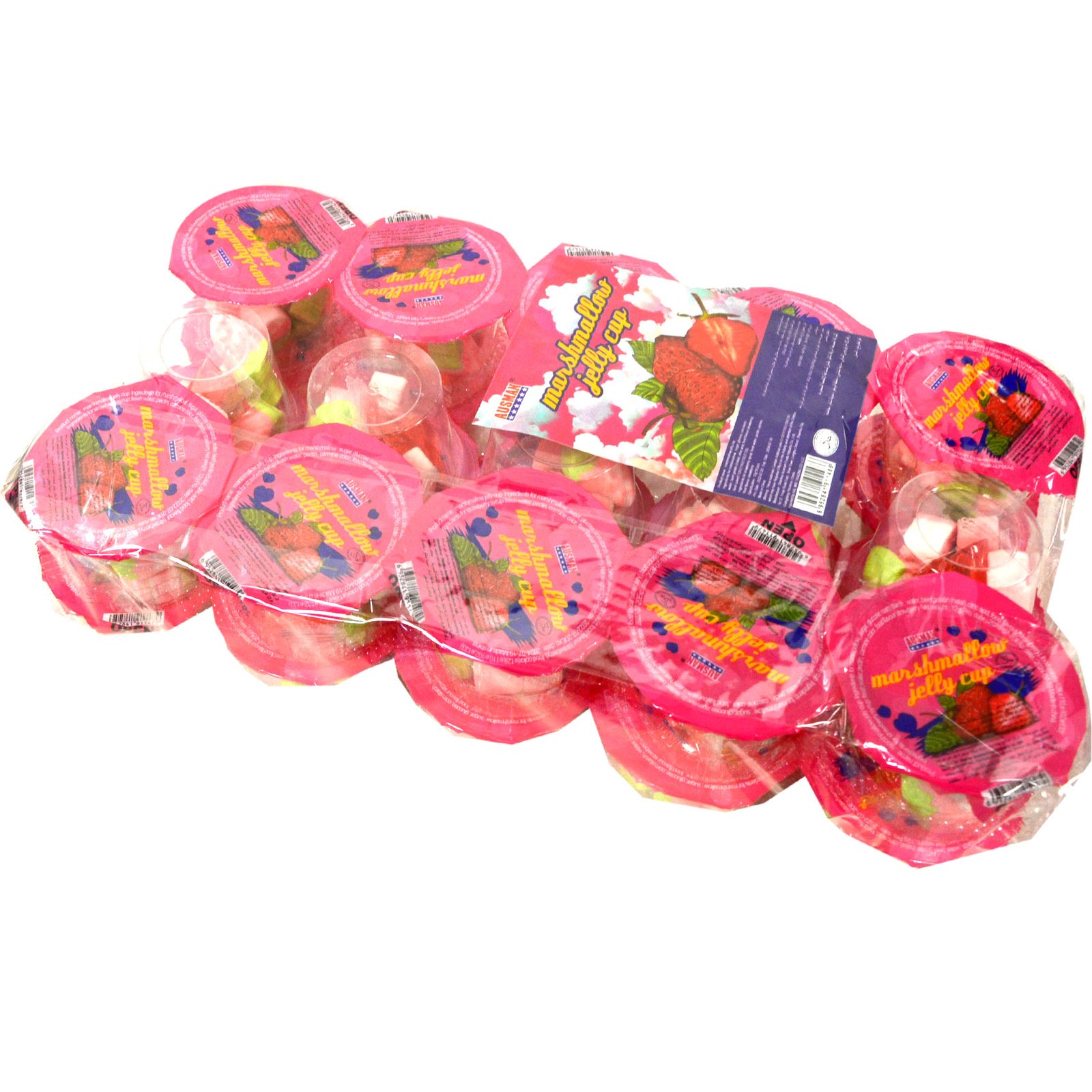AUSMAN MARSHMALLOW JELLY CUP 12G*30PCS-img