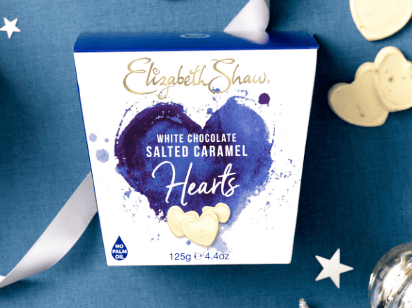 ELIZABETH SHAW WHITE CHOCOLATE SALTED CARAMEL HEARTS 125G-img