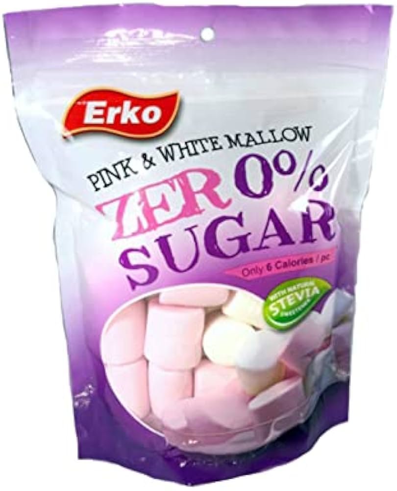 ERKO PINK WHITE MALLOW ZERO SUGER 70G-img