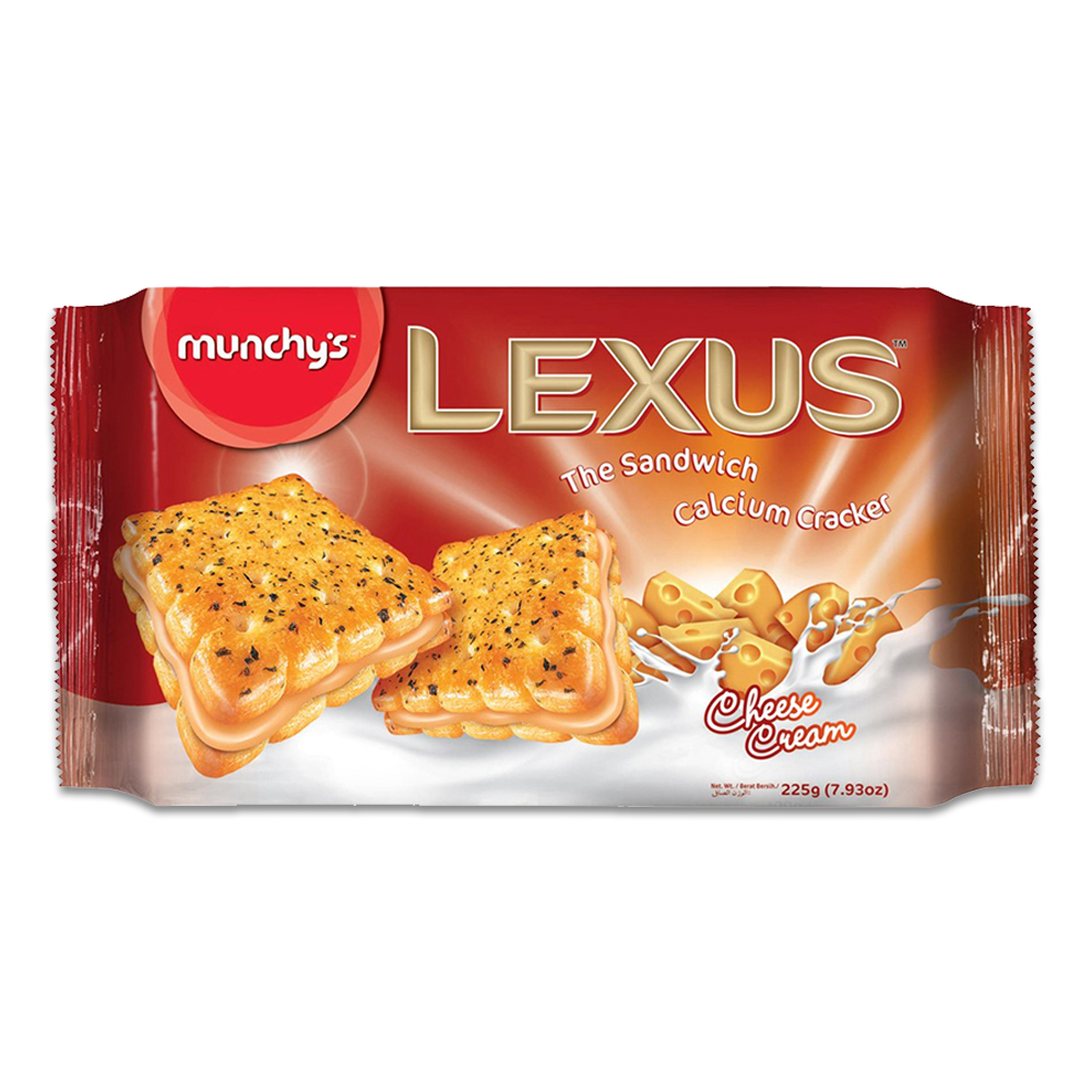 MUNCHYS LEXUS THE SANDWICH CALCIUM CRACKER 225G-img