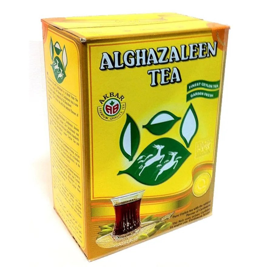 ALGHAZALEEN TEA AKBAR SUPER CEYLON CARDAMOM GOLD 500,G-img